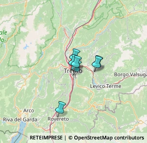 Mappa Via Cesare Abba, 38121 Trento TN, Italia (30.84)