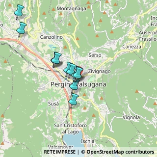 Mappa Viale degli Alpini, 38057 Pergine Valsugana TN, Italia (1.46333)