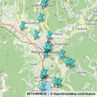 Mappa Viale degli Alpini, 38057 Pergine Valsugana TN, Italia (2.3055)