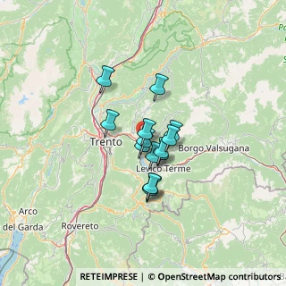 Mappa Via Volpare, 38057 Pergine Valsugana TN, Italia (8.31571)