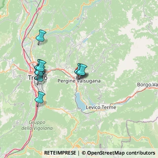 Mappa Via Volpare, 38057 Pergine Valsugana TN, Italia (7.01182)