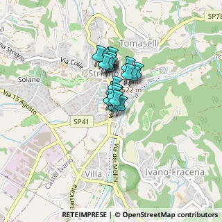 Mappa Via Roma, 38059 Strigno TN, Italia (0.24)