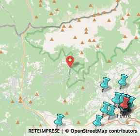 Mappa Passo Croce d'Aune, 32030 Sovramonte BL, Italia (7.1045)