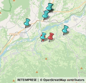 Mappa Borgata Garibaldi, 32026 Mel BL, Italia (3.78333)