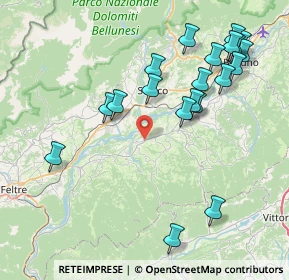 Mappa Borgata Garibaldi, 32026 Mel BL, Italia (8.8045)