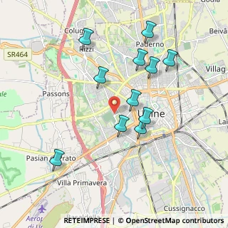 Mappa Via Luzzatto M.R., 33100 Udine UD, Italia (1.79727)
