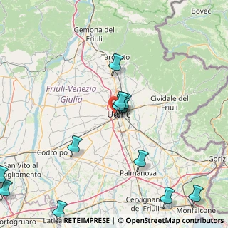 Mappa Via Luzzatto M.R., 33100 Udine UD, Italia (21.96615)