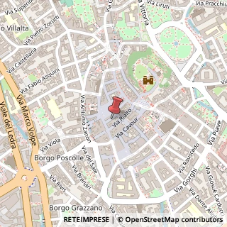 Mappa Via Cortazzis, 4, 33100 Udine, Udine (Friuli-Venezia Giulia)