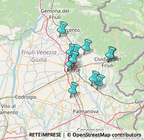 Mappa Piazza Matteotti Giacomo, 33100 Udine UD, Italia (9.26273)