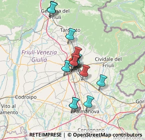 Mappa Piazza Matteotti Giacomo, 33100 Udine UD, Italia (10.36929)