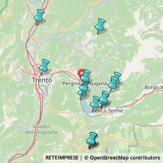 Mappa Via Giovanni Pascoli, 38057 Pergine Valsugana TN, Italia (8.40143)