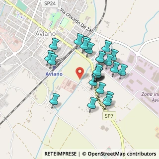 Mappa Via Aereoporto, 33081 Aviano PN, Italia (0.36154)