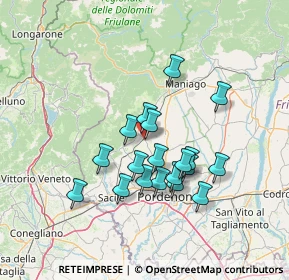 Mappa Via Aereoporto, 33081 Aviano PN, Italia (11.74895)
