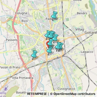 Mappa Corte S. Giacomo, 33100 Udine UD, Italia (1.27727)