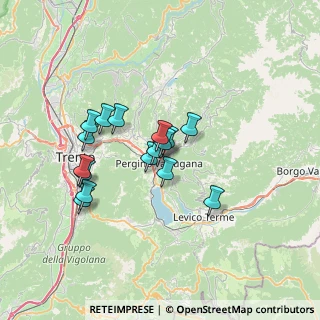 Mappa Loc. Fratte c, 38057 Pergine Valsugana TN, Italia (5.41063)