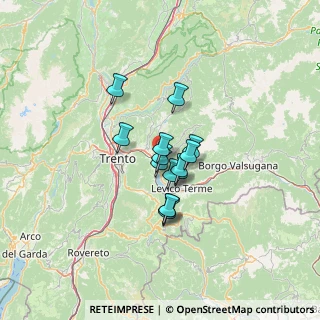 Mappa Loc. Fratte c, 38057 Pergine Valsugana TN, Italia (8.30214)