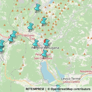 Mappa Loc. Fratte c, 38057 Pergine Valsugana TN, Italia (5.33545)