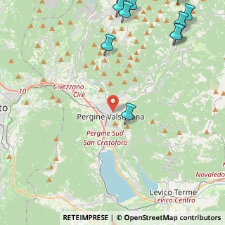 Mappa Loc. Fratte c, 38057 Pergine Valsugana TN, Italia (6.93833)