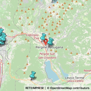 Mappa Centro Intermodale, 38057 Pergine Valsugana TN, Italia (7.149)