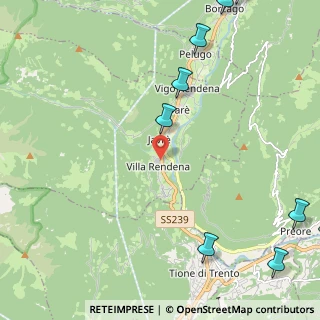 Mappa Via Elisabetta Conci, 38094 Porte di Rendena TN, Italia (3.73417)
