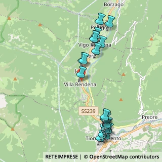 Mappa Via Elisabetta Conci, 38094 Porte di Rendena TN, Italia (2.3385)