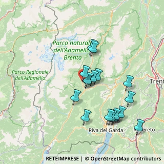 Mappa Via Elisabetta Conci, 38094 Porte di Rendena TN, Italia (14.49176)