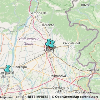 Mappa Via Scrosoppi Padre Luigi, 33100 Udine UD, Italia (40.30385)