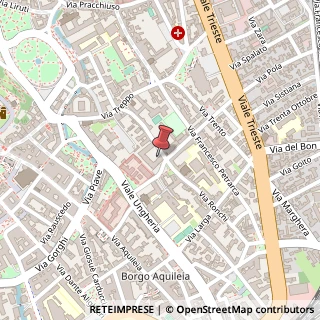 Mappa Largo dei Cappuccini, 4, 33100 Udine, Udine (Friuli-Venezia Giulia)