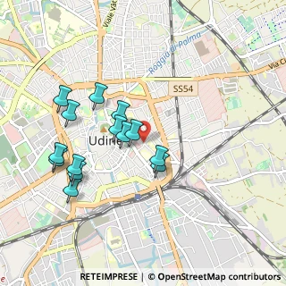 Mappa Via Scrosoppi Padre Luigi, 33100 Udine UD, Italia (0.90143)