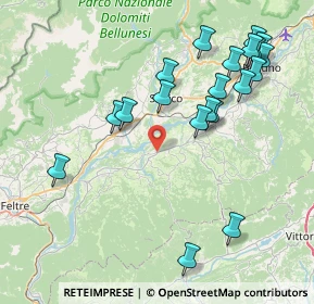 Mappa Via Borgo Garibaldi, 32026 Mel BL, Italia (8.772)