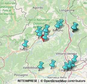 Mappa Via Borgo Garibaldi, 32026 Mel BL, Italia (16.73889)
