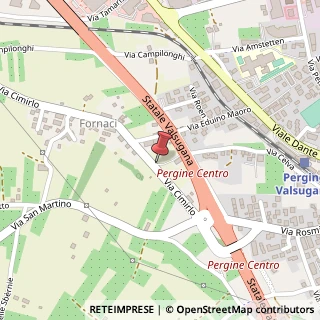 Mappa Via Cimirlo, 42, 38057 Pergine Valsugana, Trento (Trentino-Alto Adige)