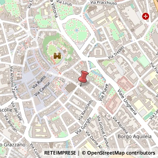 Mappa Via Vittorio Veneto, 32, 33100 Udine, Udine (Friuli-Venezia Giulia)