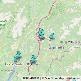 Mappa Via Fiume, 38122 Trento TN, Italia (29.37813)