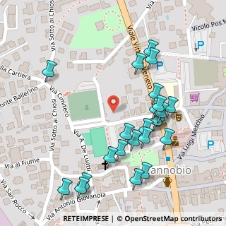 Mappa Via Cimitero, 28822 Cannobio VB, Italia (0.125)