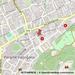 Mappa Via S. Pietro, 14, 38057 Pergine Valsugana, Trento (Trentino-Alto Adige)