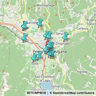 Mappa Viale Petri, 38057 Pergine Valsugana TN, Italia (1.33929)