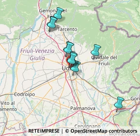 Mappa Via Daniele Manin, 33010 Udine UD, Italia (9.99636)