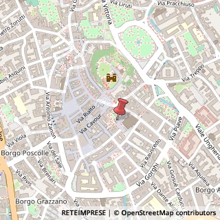 Mappa Piazza del Duomo, 12, 33100 Udine, Udine (Friuli-Venezia Giulia)