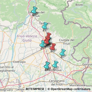 Mappa Via Mercatovecchio, 33100 Udine UD, Italia (10.39571)