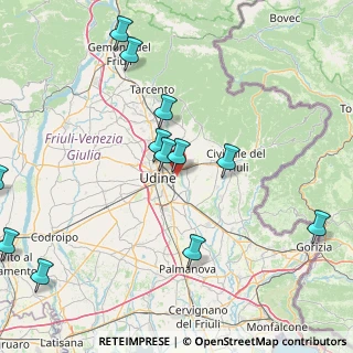 Mappa Via Premariacco, 33100 Udine UD, Italia (19.41833)