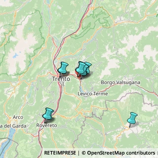 Mappa Via Eduino Maoro, 38057 Pergine Valsugana TN, Italia (10.23923)
