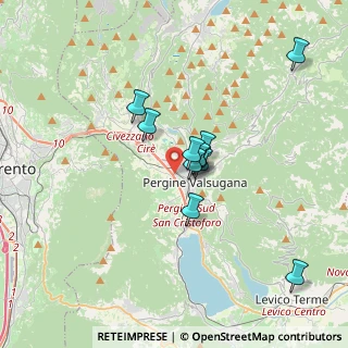 Mappa Via Eduino Maoro, 38057 Pergine Valsugana TN, Italia (2.67818)