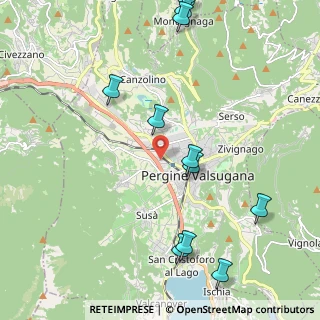 Mappa Via Eduino Maoro, 38057 Pergine Valsugana TN, Italia (2.51727)