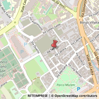Mappa Via Teano, 28, 33100 Udine, Udine (Friuli-Venezia Giulia)