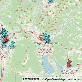 Mappa Via Maoro Eduino, 38057 Pergine Valsugana TN, Italia (6.787)