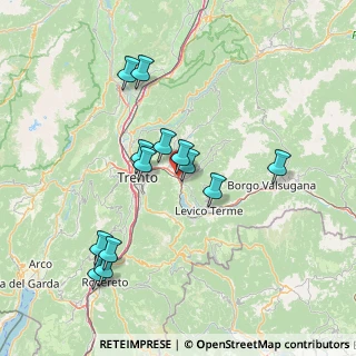 Mappa Via Maoro Eduino, 38057 Pergine Valsugana TN, Italia (14.19692)