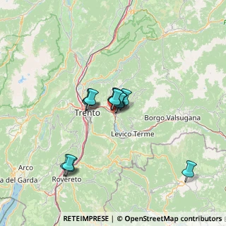 Mappa Via Maoro Eduino, 38057 Pergine Valsugana TN, Italia (10.22077)