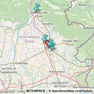 Mappa Piazzale Rita Levi Montalcini, 33100 Udine UD, Italia (54.30714)
