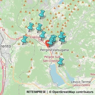Mappa Frazione Fanaci, 38057 Pergine Valsugana TN, Italia (2.70636)